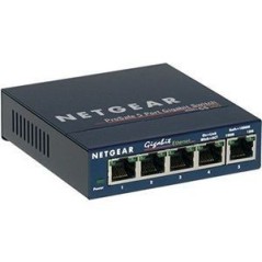 NETGEAR GS105 Unmanaged Gigabit Ethernet Switch - Enhance Your Network Performance with 5 Ports, Fast & Reliable Connectivity!